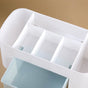 Makeup Storage Box With Drawer White