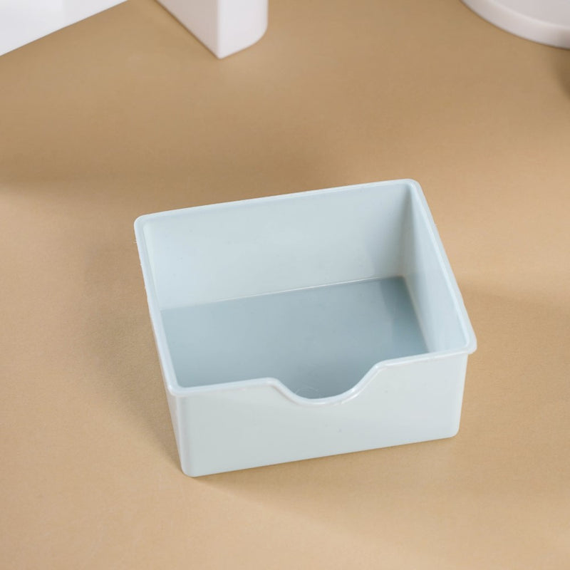 Makeup Storage Box With Drawer White