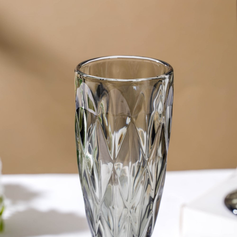 Nestasia Set of 6 Grey Mimosa Glass 150 ml: Buy Nestasia Set of 6 Grey Mimosa  Glass 150 ml Online at Best Price in India