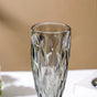 Crystal Textured Champagne Glass Grey Set Of 6 150 ml