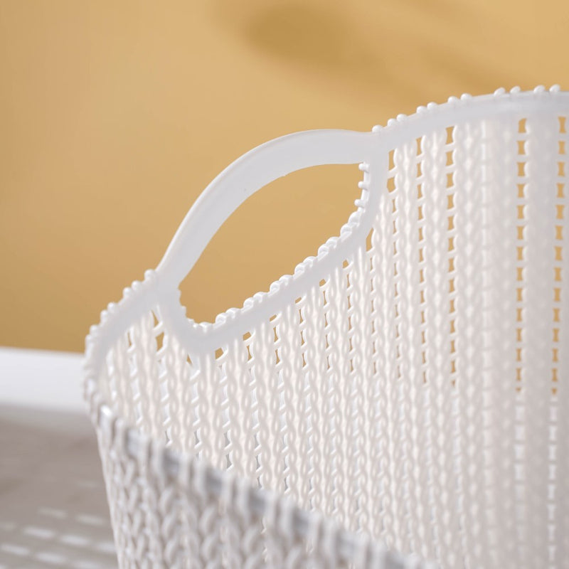 Multipurpose Storage Basket Grey Set Of 3 - Basket | Organizer | Kitchen basket | Storage basket