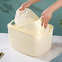 Mesh Water Proof Storage Basket Beige Set Of 3 - Basket | Organizer | Kitchen basket | Fruit basket