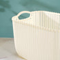 Mesh Water Proof Storage Basket Beige Set Of 3 - Basket | Organizer | Kitchen basket | Fruit basket