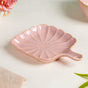 Ocean Square Plate with Handle Pink - Ceramic platter, serving platter, fruit platter | Plates for dining table & home decor