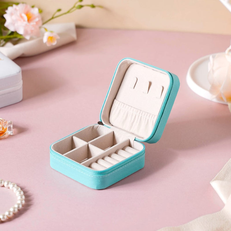 Mini Jewellery Storage Box Sea Green