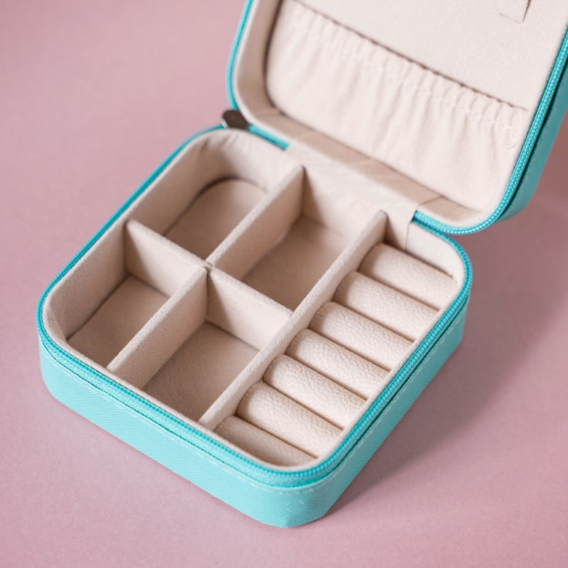 Mini Jewellery Storage Box Sea Green