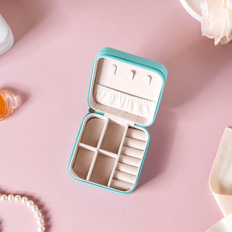 Mini Jewellery Storage Box Sea Green