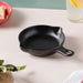 Black Ceramic Dish With Handle - Ceramic platter, serving platter, fruit platter | Plates for dining table & home decor