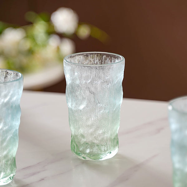 Tall Ombre Glacier Glass Set Of 6 350 ml