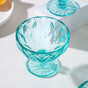 Dessert Serving Bowl Teal Set Of 6 300 ml