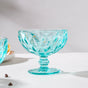 Dessert Serving Bowl Teal Set Of 6 300 ml