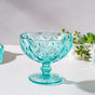 Dessert Serving Bowl Teal Set Of 6 300 ml