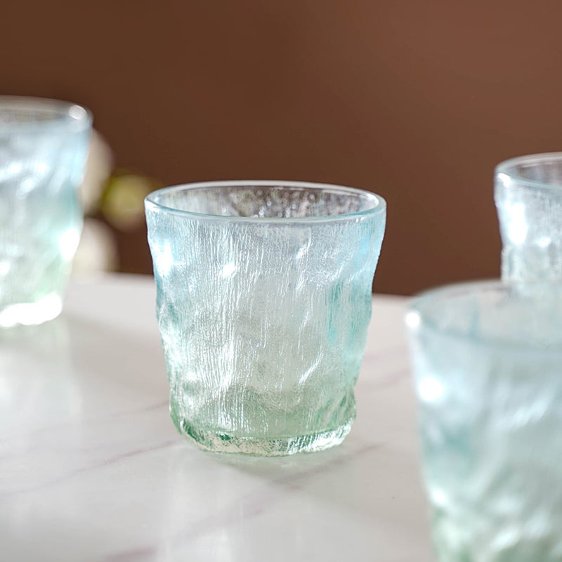 Short Ombre Glacier Glass Set Of 6 250 ml