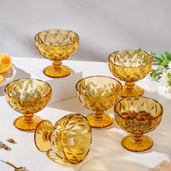 Dessert Serving Glass Set Of 6 300 ml