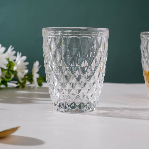 Water Glass Transparent Set Of 6 250 ml
