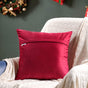 Christmas Tree Velvet Cushion Cover 16 Inch X 16 Inch