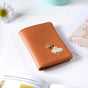 Honey Bee Two Fold Passport Cover Brown