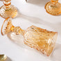 Stemmed Crystal Wine Glass Amber Set Of 6 300ml