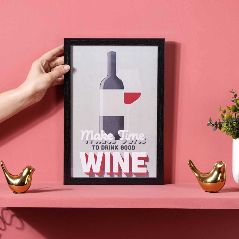 Time for Wine Affiche