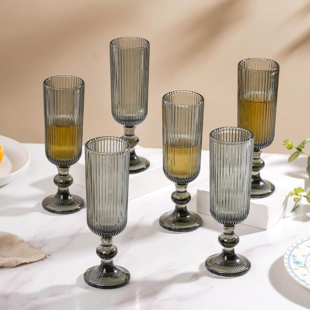 Champagne Glasses Buy Fluted Champagne Glass Online Nestasia