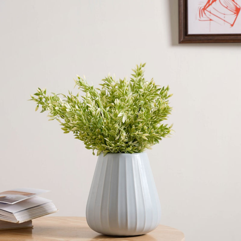 Green Artificial Leaves Set Of 4 - Artificial flower | Home decor item | Room decoration item