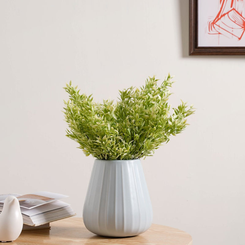 Green Artificial Leaves Set Of 4 - Artificial flower | Home decor item | Room decoration item