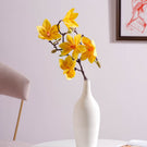 Decorative Lily Flower Stem Yellow