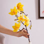 Decorative Lily Flower Stem Yellow - Artificial flower | Home decor item | Room decoration item