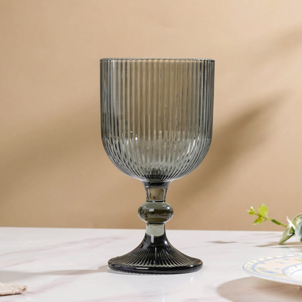 Ribbed Wine Glass Small - Set of 6