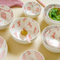 Natura Bowls Pink - Bowl, ceramic bowl, serving bowls, noodle bowl, salad bowls, bowl for snacks, large serving bowl | Bowls for dining table & home decor