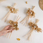 Shola Blossom Reed Mini Bouquet Set Of 4 - Natural, organic and eco-friendly dried flowers | Sustainable home decor items