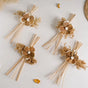 Shola Blossom Reed Mini Bouquet Set Of 4 - Natural, organic and eco-friendly dried flowers | Sustainable home decor items