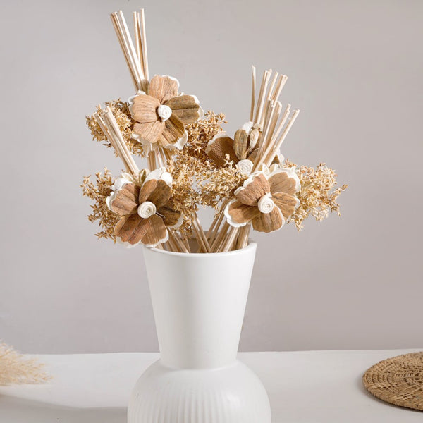 Shola Blossom Reed Mini Bouquet Set Of 4