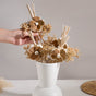 Shola Blossom Reed Mini Bouquet Set Of 4 - Natural, organic and eco-friendly dried flowers | Sustainable home decor items