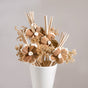 Shola Blossom Reed Mini Bouquet Set Of 4 - Natural, organic and eco-friendly dried flowers | Sustainable home decor items