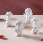 Baby Angel Resin Showpiece White Set Of 4 - Showpiece | Home decor item | Room decoration item