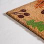 Christmas Patterned Coir Multicolor Doormat 23.5 x 15.5 Inches