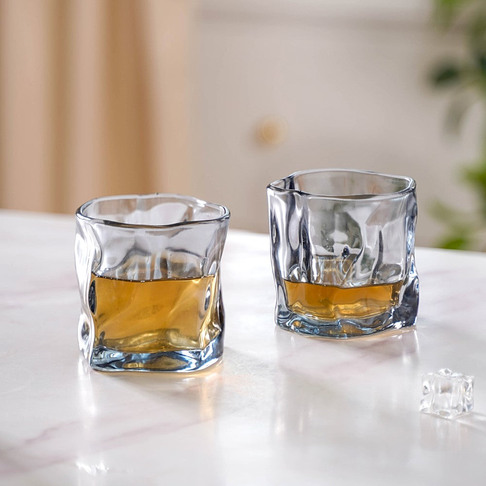 Drinking Glasses - Buy Fancy Whiskey Glass Set Online |Nestasia