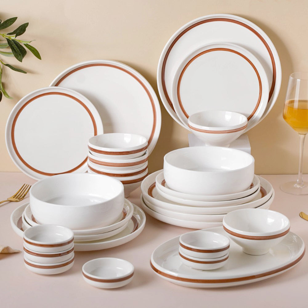 Ivory on sale dinnerware sets