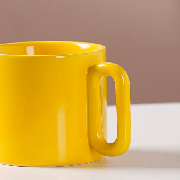 Ceramic Mug Yellow 220ml