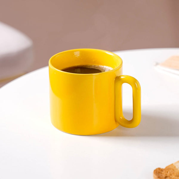 Ceramic Mug Yellow 220ml