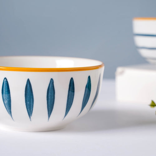 Teardrop Ceramic Soup Bowl Nitori 250ml - Bowl, soup bowl, ceramic bowl, snack bowls, curry bowl, popcorn bowls | Bowls for dining table & home decor