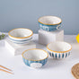 Polka Dot Ceramic Soup Bowl Nitori 250ml - Bowl, soup bowl, ceramic bowl, snack bowls, curry bowl, popcorn bowls | Bowls for dining table & home decor