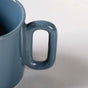 Ceramic Mug Steel Blue 220ml- Mug for coffee, tea mug, cappuccino mug | Cups and Mugs for Coffee Table & Home Decor