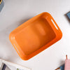 Multipurpose Storage Basket Orange Set Of 2 11 Inch - Basket | Organizer | Kitchen basket | Storage basket