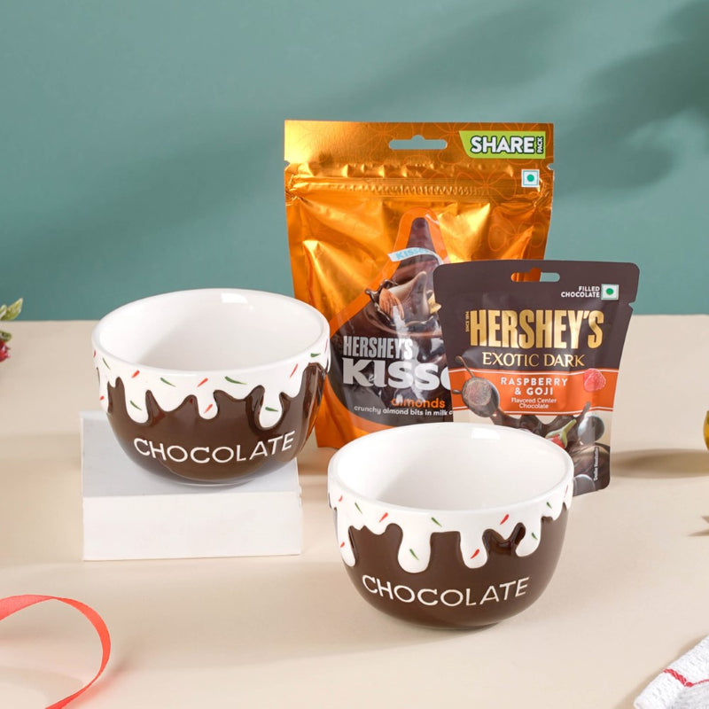 Choco-licious Dessert Time Christmas Hamper Set Of 4