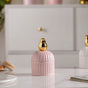 Bird Ceramic Canister Pink