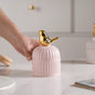 Bird Ceramic Canister Pink