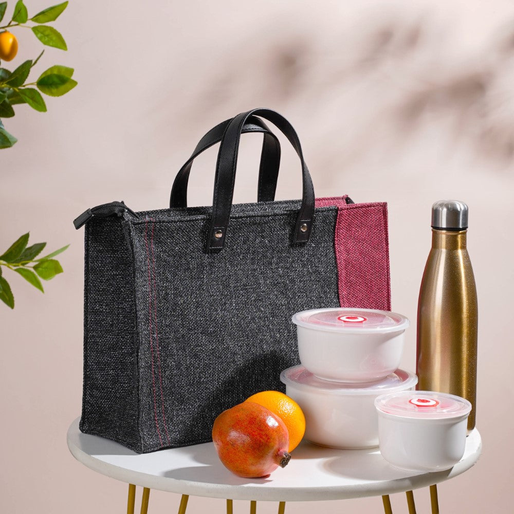 Jute Lunch Bag - Buy Jute Lunch Bags For Office | Nestasia