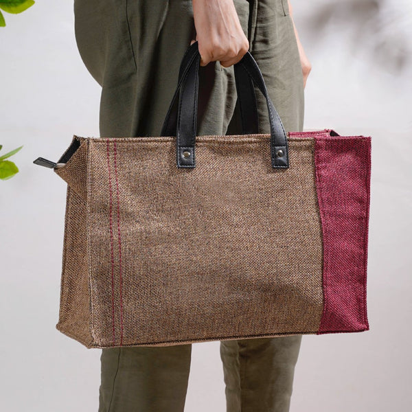 Jute Lunch Bag - Buy Jute Lunch Bags For Office | Nestasia